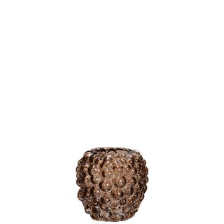 MINI SOFIAN Vase/Lykt D10 H9,3 cm hazel brown