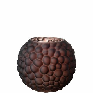SOFIAN Vase D20 H17 cm matt hazel brown