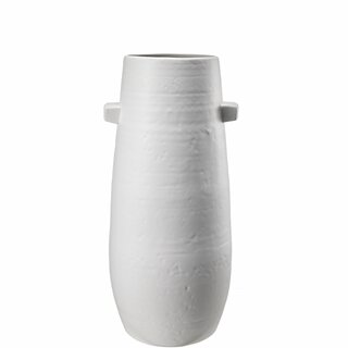 EDINA Vase D18 H39 cm matt white