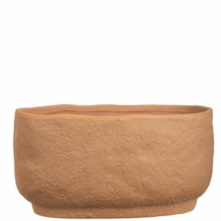 CLAUS Potte L25 B13 H12,6 cm sandy terracotta