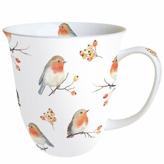 Mug 0.4 L Robin Family