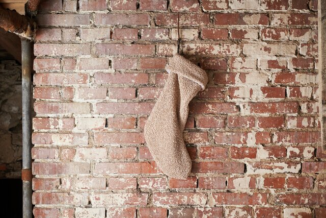 Nopal - Julestrømpe Polyester 23x23x53cm Beige