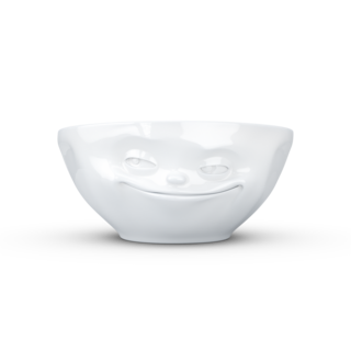 Tassen - Skål Hvit D13,5 H7,5 350ml Porselen