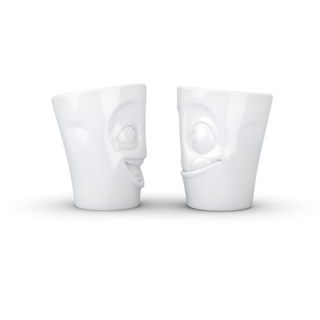 Tassen - Krus Hvit D13,1 H9,8 set Porselen