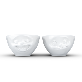 Tassen - Skål Hvit D7,3 H11,7 set Porselen
