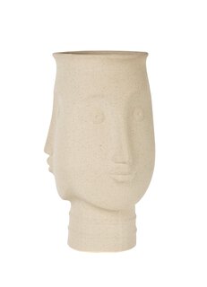Carmen - Vase Lys grå 19x19x33cm Ceramic