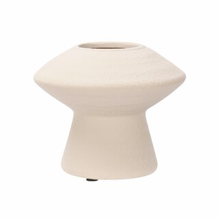 Klara - Vase Beige 20x20x16,5cm Keramikk