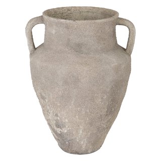 Leox - Vase Grå 21x21x29,5cm Terracotta