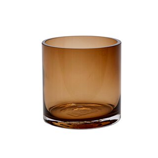 Wesley - Vase Brun D20x21 Glass