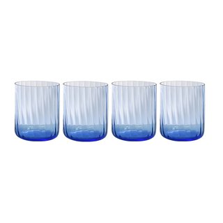 Caro - Glass Blå 7,3x7,3x8,5 s/4 Glass