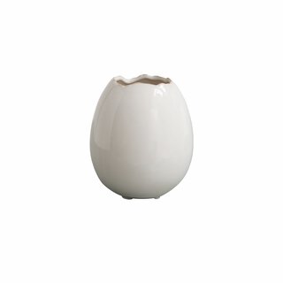 Joni - Vase Offwhite 8x8x9cm Steingods