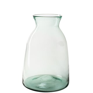 LUPIN Vase Eco D27 H40 cm clear