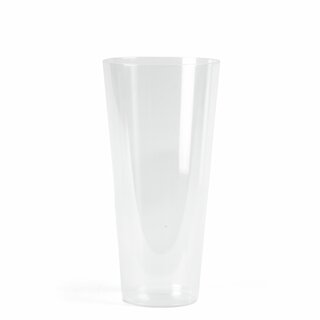 Plast vase Transparent 35 cm