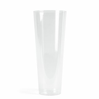 Plast vase Transparent 45 cm