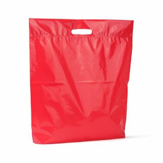 Plastpose rød 45x50x4 cm