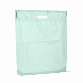 Plastpose 45x50/4 cm blå/mint