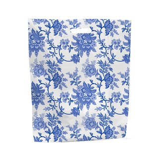 Plastpose 45x50/4 cm blå