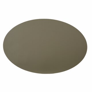 West - Kuv. brikke Grønn 43,5x28,5cm oval PVC