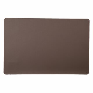 West - Kuv. brikke mørk sjokolade 43,5x28,5cm PVC