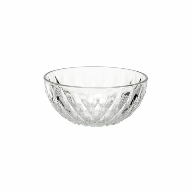 LOTUS Skål D17,5 H7,5 cm clear