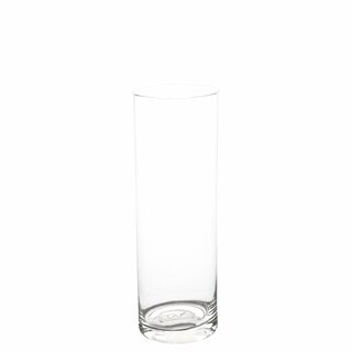 Glas cylindervas D9 H25 cm