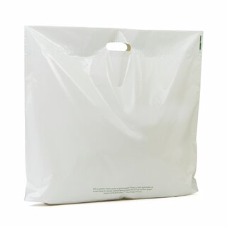 Plastpose resirk 60x50/4 cm hvit