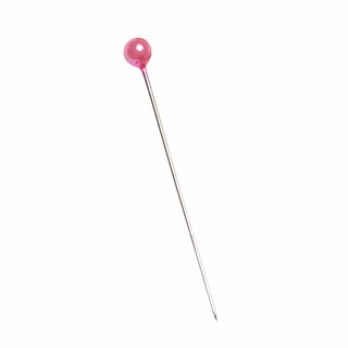 Perlenål rosa 65 mm (144)