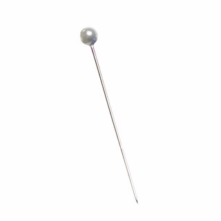 Perlenål Hvit 40 mm (144)