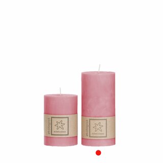 Kubbelys 100% Stearin 7x15 Soft pink