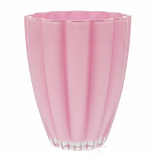 ANNELI Orkidèpotte 14x17cm pastell rosa glass P12 Nettopris