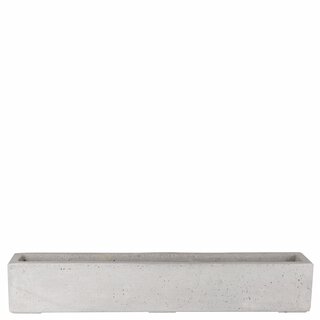 Cement, plantlåda, L70xH12xDjup12 cm