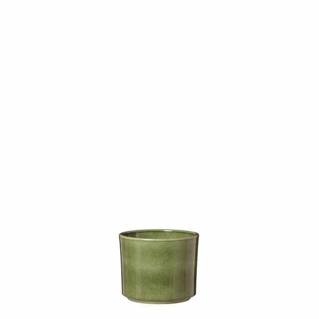 Heidi Basic Pot D7 H6,2 cm green glaze P6