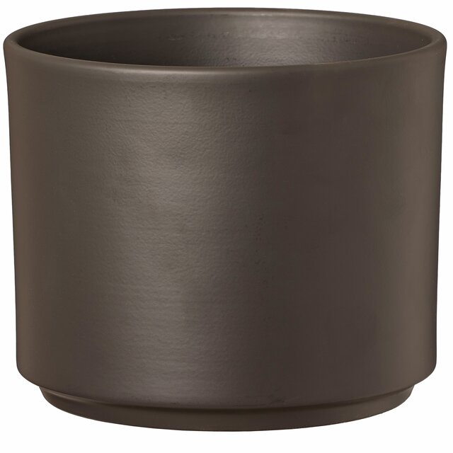 Heidi Basic Pot D28,5 H24,5 cm matt anthracite P24