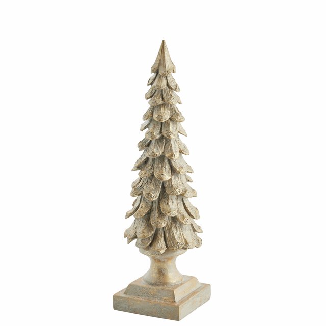 Gracie decoration light gold, Polyresin D9.2 H30.5
