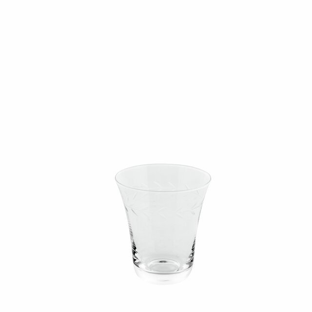 Dauphine water glass 9X10 cm, Clear