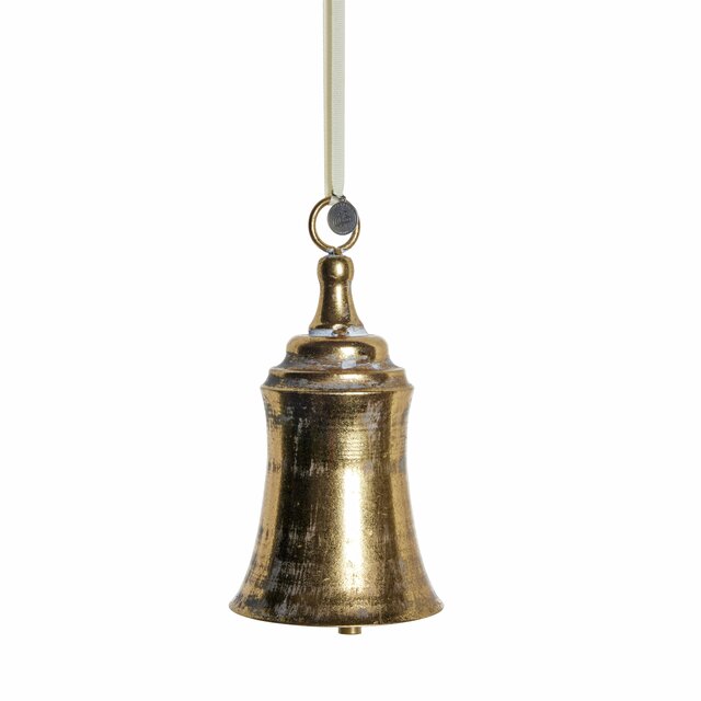 Missia ornament bell  9.5X9.5X18 cm. L. Gold