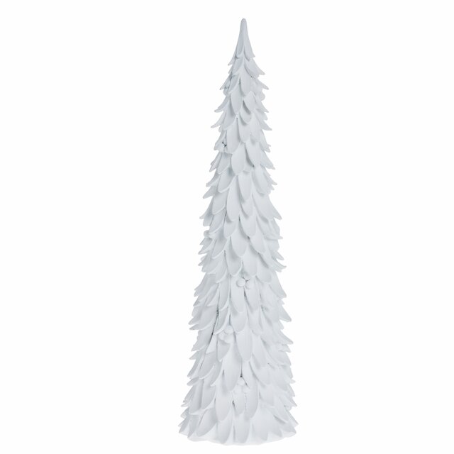 Serafina decoration tree 13.5X13.5X47 cm. White