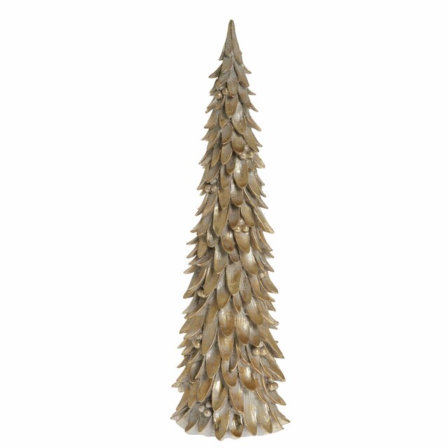 Serafina decoration tree 13.5X13.5X47 cm. L. Gold