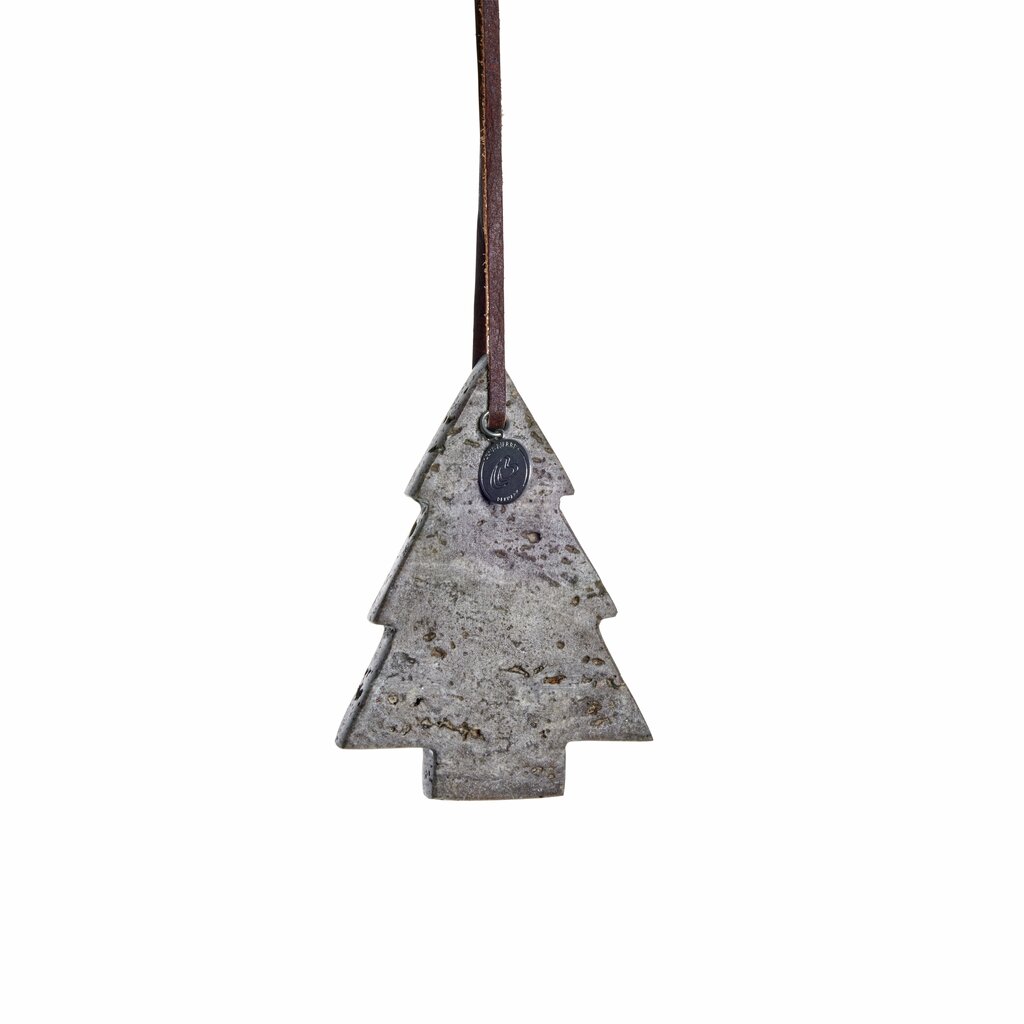 Elina ornament tree 10X7X1.5 cm. Brown Consilimo