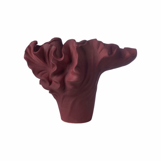 Florise vase 30,5X21X22,5 cm. D. Red