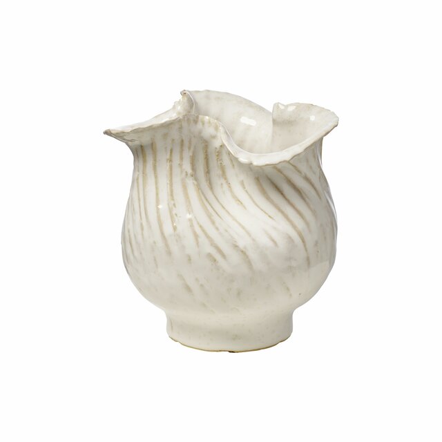 Magmia flower pot 15X14,5X16 cm. White
