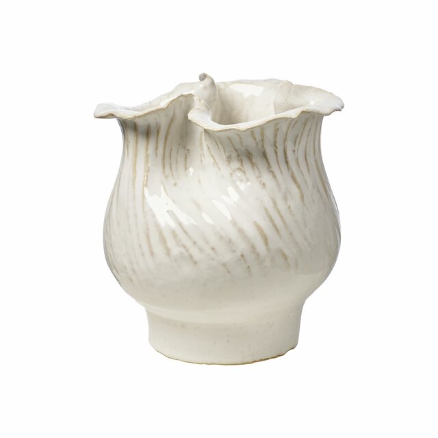 Magmia flower pot 19X18,5X21 cm. White