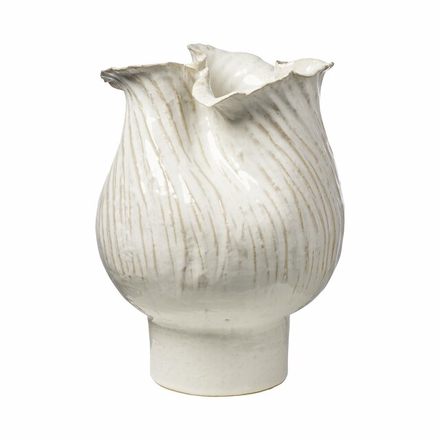 Magmia flower pot 28X27,5X36,5 cm. White