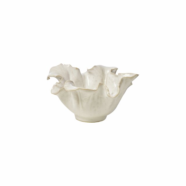Formia decoration bowl 14X13,5X7 cm. White