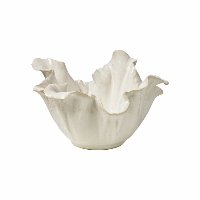 Formia decoration bowl 17,5X17,5X9,5 cm. White