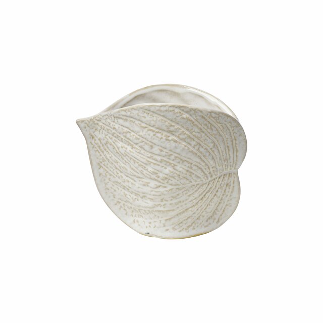Levia flower pot 17X8,5X14 cm. White