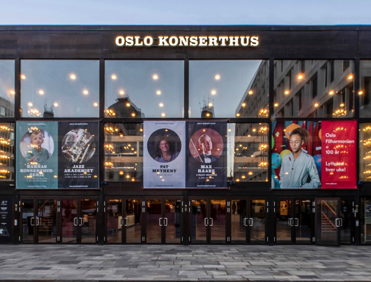 Fagforbundet har egen klubb på Oslo Konserthus.