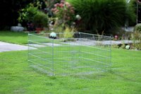 Utomhushage Kerbl med rymningsskydd 115x115x65cm
