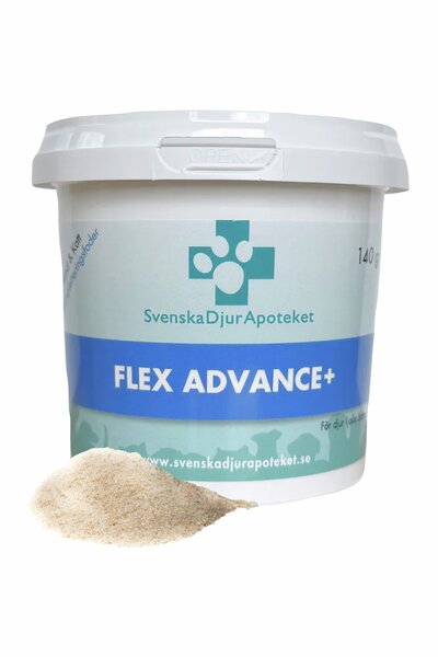 Kosttillskott Svenska DjurApoteket Flex Advance+ pulver 140g