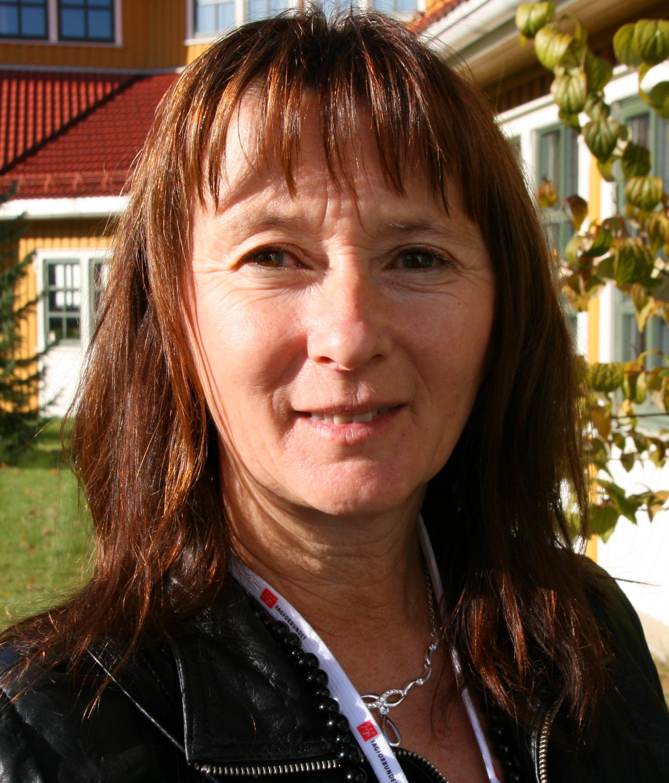 May-Britt Sundal, leder Fagforbundet yrkesseksjon kirke, kultur og oppvekst.
